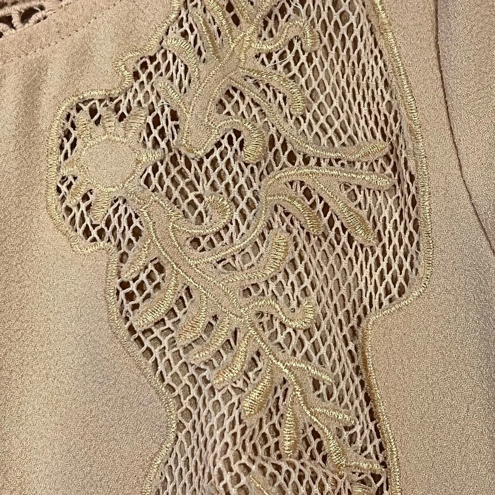 NWOT Ark & Co Womens Embroidered Lace Boho Dress - So Cute! - Picture 11 of 12